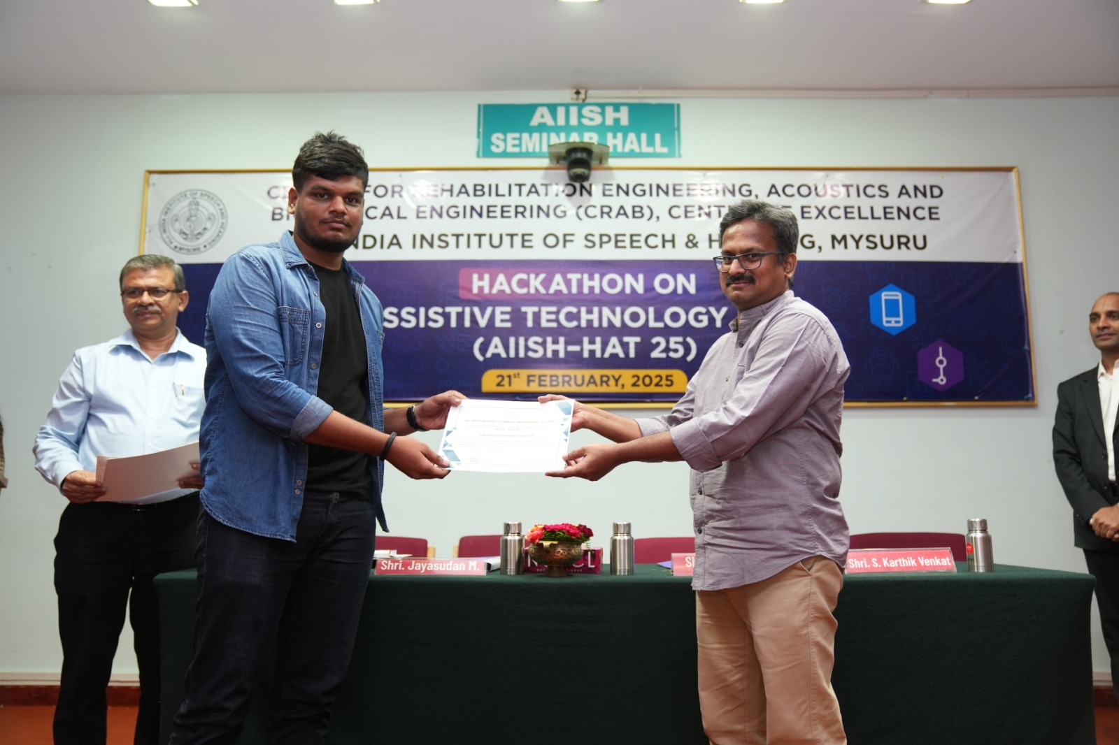 7. AIISH - Hackathon on Assistive Technology, Mysuru